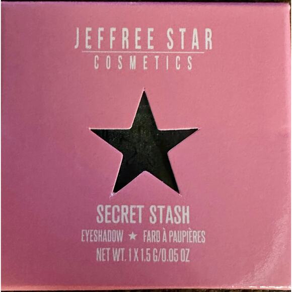 2 NEW Jeffree Star Cosmetics Single Eyeshadows Secret Stash & Grand Prismatic - Picture 3 of 4